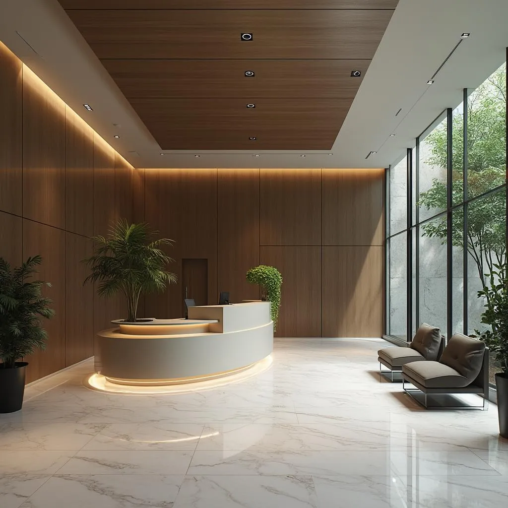 Recepción de nuestras oficinas