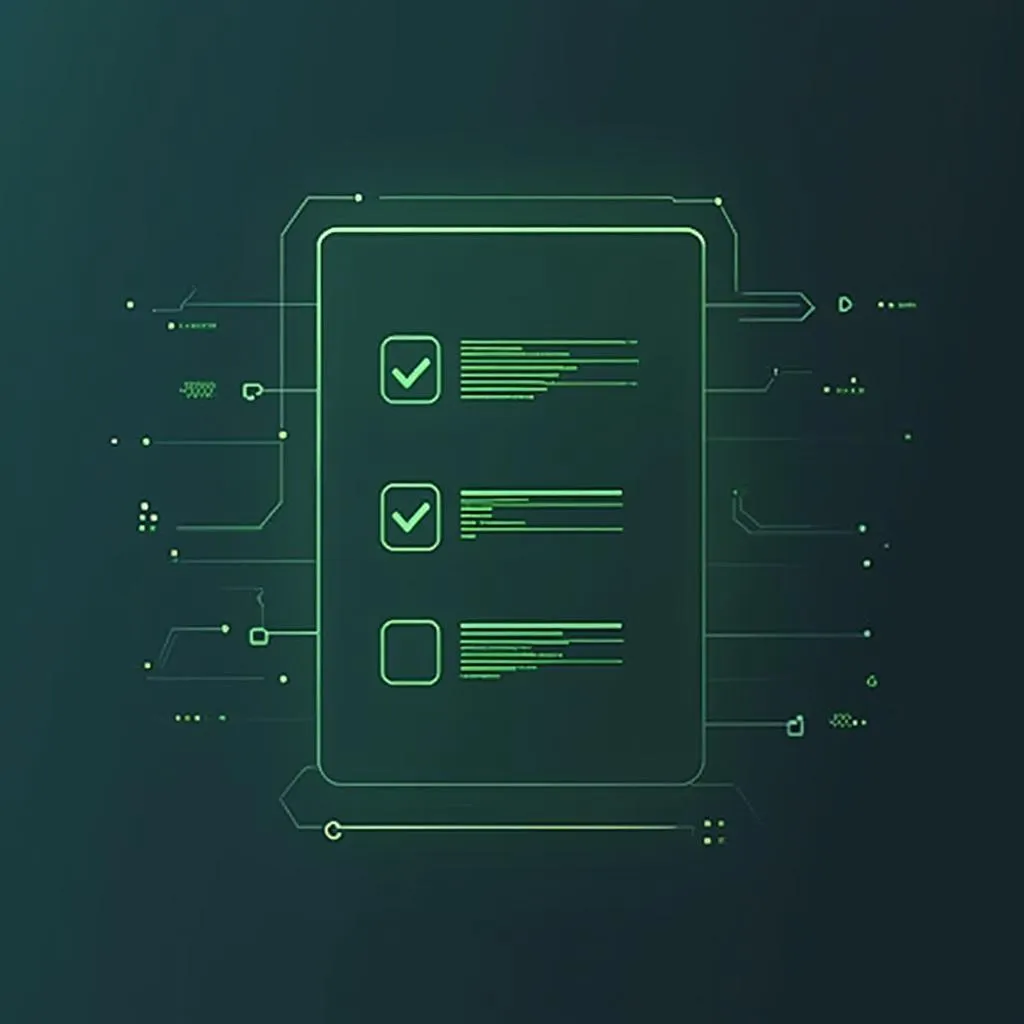 Checklist digital